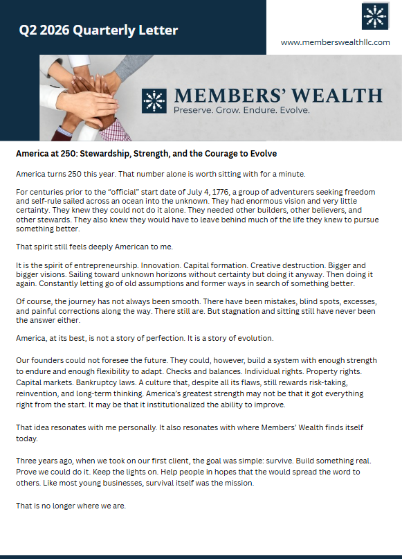 Quarterly Newsletter Q2 2026